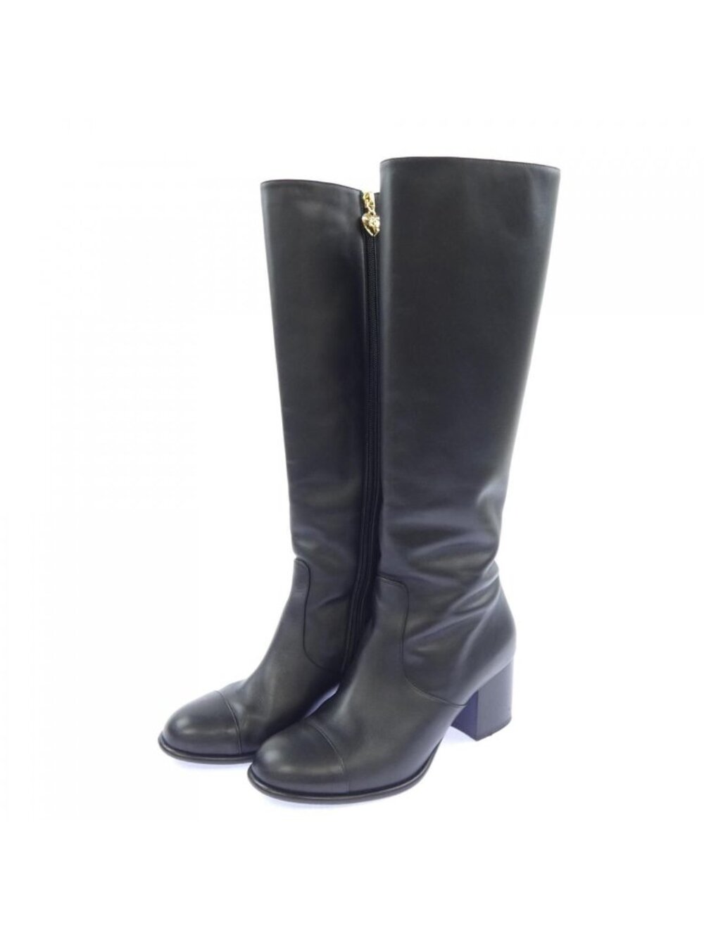 Chanel Long Boots Black - Picture 3 of 7